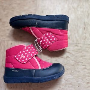PINK Toddler See Kai Run Basics Blake Berry Insulated Winter Boots